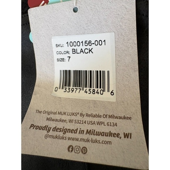 NWT MUK LUKS Women's Gray Mid-Calf Boots Size 7 Knit Cuff Side Zip Memory Foam - Picture 14 of 16